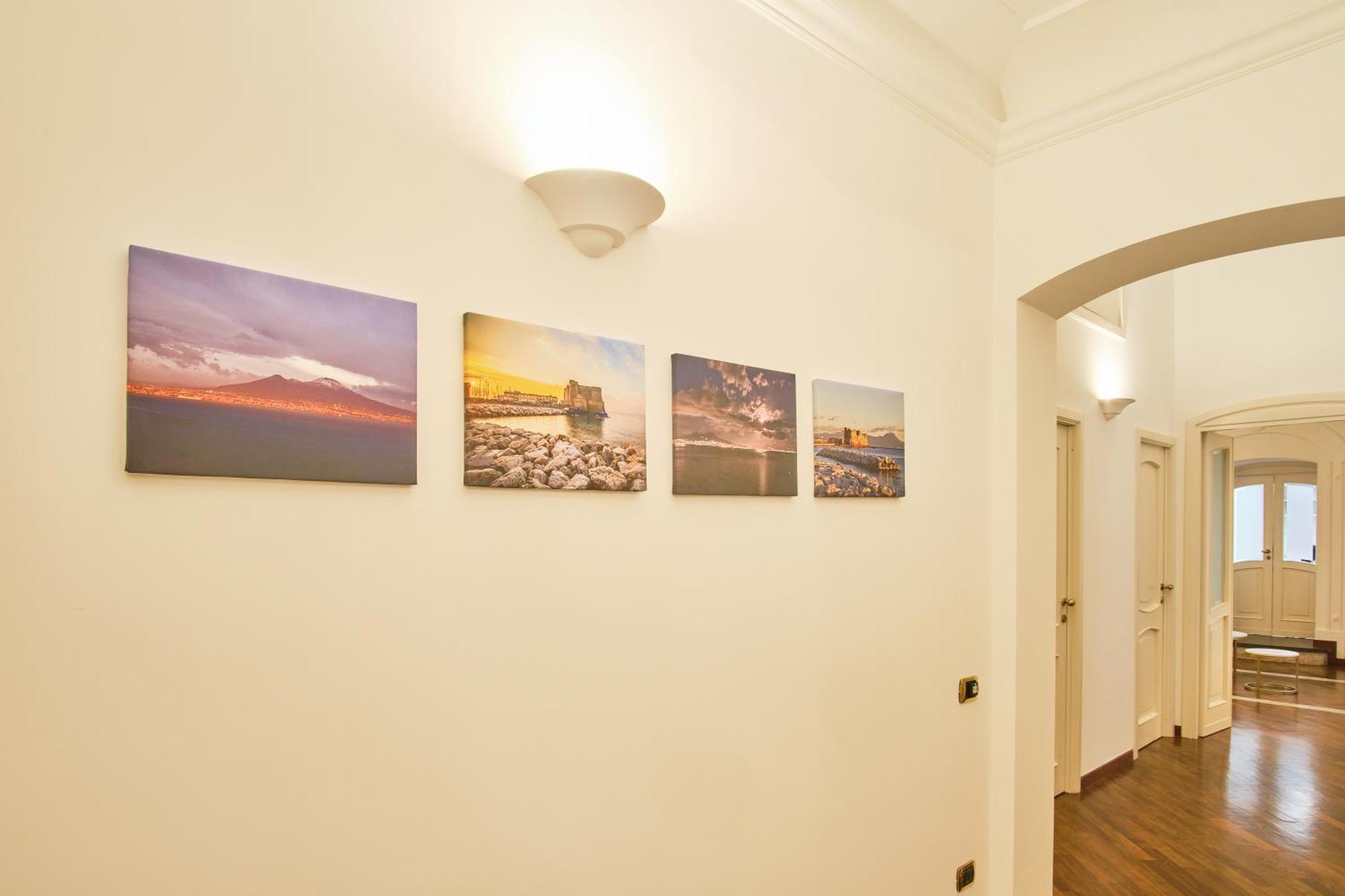 Pink Star Napoli Luxury Apartment Ngoại thất bức ảnh