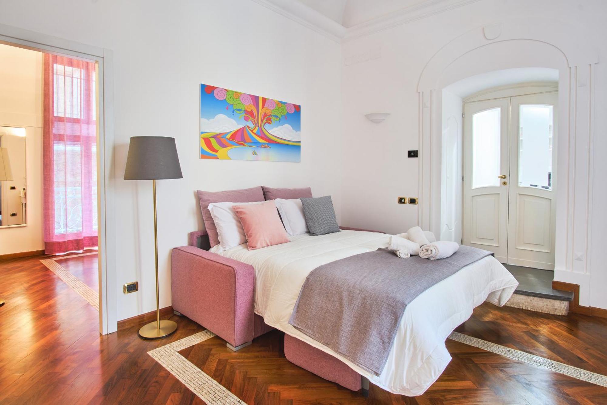 Pink Star Napoli Luxury Apartment Ngoại thất bức ảnh